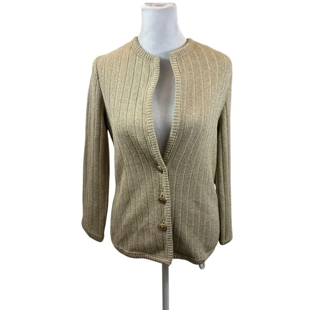 Ladies Vintage Union Made Knit Cardigan Sweater Size‎ 6